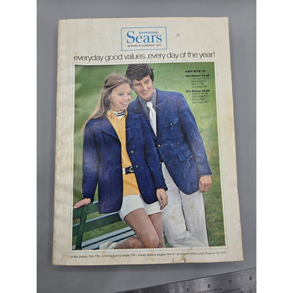 Simpsons Sears Canada Spring and Summer 1972 Catalog